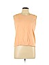 Talbots 100% Cotton Orange Sweater Vest Size 1X (petite) - photo 1
