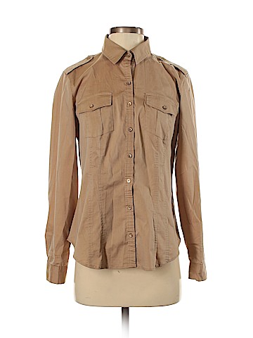 7th Avenue Design Studio New York & Company Long Sleeve Button-Down Shirt (view 1)