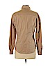 7th Avenue Design Studio New York & Company Tan Long Sleeve Button-Down Shirt Size S - photo 2