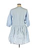 H&M 100% Cotton Blue Casual Dress Size 14 - photo 2