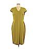 Hobbs London 100% Polyester Green Casual Dress Size 8 - photo 1