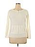 Dana Buchman 100% Cotton White Sweatshirt Size XL - photo 1