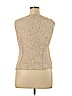 Ann Taylor 100% Silk Tan Sleeveless Blouse Size 14 - photo 2