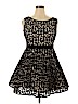 Xscape Black Cocktail Dress Size 14 (petite) - photo 1