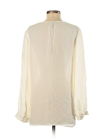 Joie Long Sleeve Silk Top (view 2)