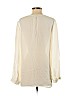 Joie 100% Silk Ivory Long Sleeve Silk Top Size S - photo 2