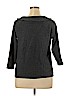 Rafaella 100% Cotton Gray 3/4 Sleeve Top Size XL - photo 2