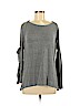 Jolie Gray Long Sleeve Top Size M - photo 1