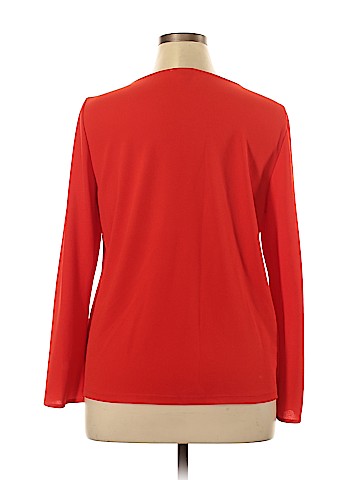 Calvin Klein Long Sleeve Blouse (view 2)