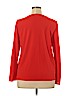 Calvin Klein Orange Long Sleeve Blouse Size XL - photo 2