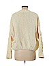 JOA 100% Polyester Ivory Pullover Sweater Size M - photo 2