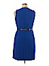 MICHAEL Michael Kors Blue Casual Dress Size 14 - photo 2