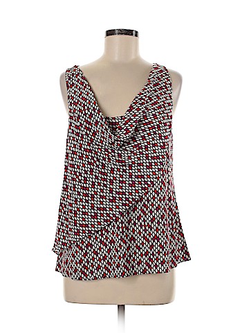 Trina Turk Sleeveless Silk Top (view 1)