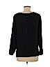 Antik Batik 100% Viscose Black 3/4 Sleeve Blouse Size M - photo 2