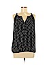 Ann Taylor LOFT Outlet 100% Polyester Black Sleeveless Blouse Size M - photo 1