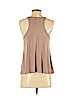 Free People 100% Cotton Tan Sleeveless T-Shirt Size S - photo 2