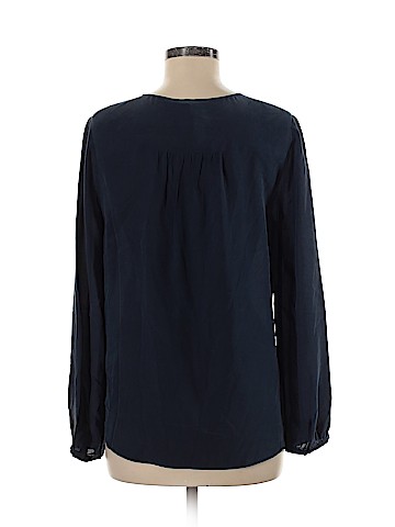 Joie Long Sleeve Silk Top (view 2)