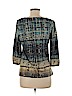 Liz Claiborne 100% Cotton Blue 3/4 Sleeve Top Size M - photo 2