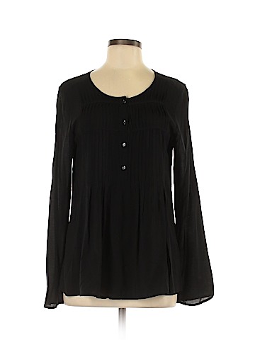 Ecru Long Sleeve Blouse (view 1)