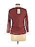 Nine & Co. 100% Polyester Orange 3/4 Sleeve Top Size M - photo 2