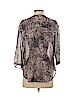 Assorted Brands 100% Polyester Gray 3/4 Sleeve Blouse Size S - photo 2