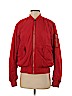 H&M 100% Polyester Red Jacket Size 2 - photo 1