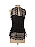 Zara 100% Polyester Black Sleeveless Blouse Size S - photo 2