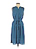 Wren & Willa 100% Polyester Blue Casual Dress Size M - photo 1