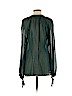 Maeve 100% Polyester Green Long Sleeve Blouse Size M - photo 2
