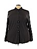 J.jill Gray Long Sleeve Button-Down Shirt Size 4X - photo 1