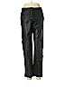 H&M 100% Polyester Black Faux Leather Pants Size 8 - photo 1