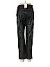 H&M 100% Polyester Black Faux Leather Pants Size 8 - photo 2