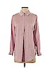Soft Surroundings 100% Tencel Lyocell Pink Long Sleeve Button-Down Shirt Size S (petite) - photo 1