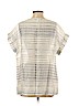 Lafayette 148 New York White Short Sleeve Blouse Size S - photo 2