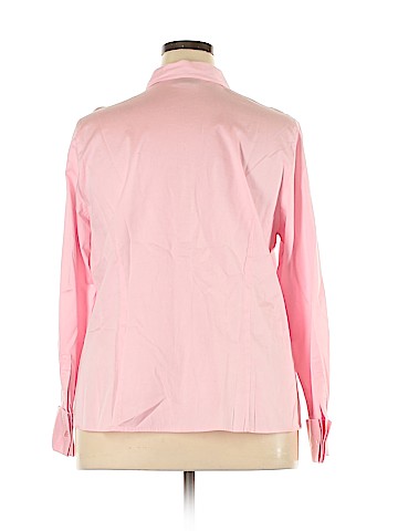 Lane Bryant Long Sleeve Button-Down Shirt (view 2)