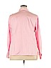 Lane Bryant Pink Long Sleeve Button-Down Shirt Size 18 - photo 2
