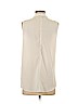 Banana Republic Factory Store 100% Polyester White Sleeveless Blouse Size S - photo 2