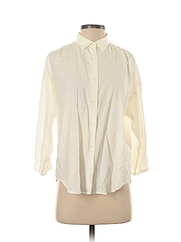Uniqlo 3/4 Sleeve Button-Down Shirt (view 1)