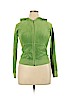 Juicy Couture Green Zip Up Hoodie Size XL - photo 1