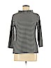 Ann Taylor Black 3/4 Sleeve Top Size M - photo 1