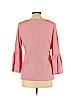 J. Crew Factory Store 100% Cotton Red Long Sleeve Top Size L - photo 2