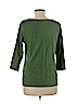 Kim Rogers 100% Cotton Green 3/4 Sleeve Top Size M (petite) - photo 2