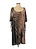 Gypsy 05 100% Silk Tan Casual Dress Size S - photo 1