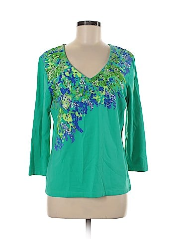 Ruby Rd. 3/4 Sleeve Top (view 1)