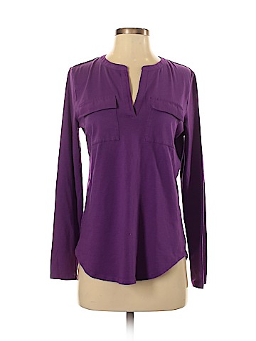 Ann Taylor LOFT 3/4 Sleeve Top (view 1)
