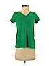 Sigrid Olsen 100% Cotton Green Short Sleeve T-Shirt Size S - photo 1