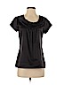 Rafaella Black Short Sleeve Blouse Size S - photo 1