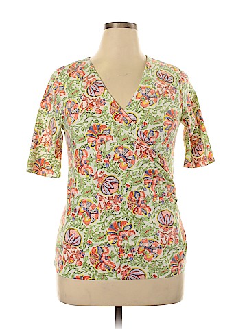 Lauren by Ralph Lauren Short Sleeve Top (view 1)