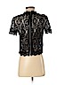 Trafaluc by Zara Black Short Sleeve Blouse Size S - photo 2