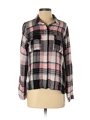 Skies Are Blue Long Sleeve Button-Down Shirt (view 1)